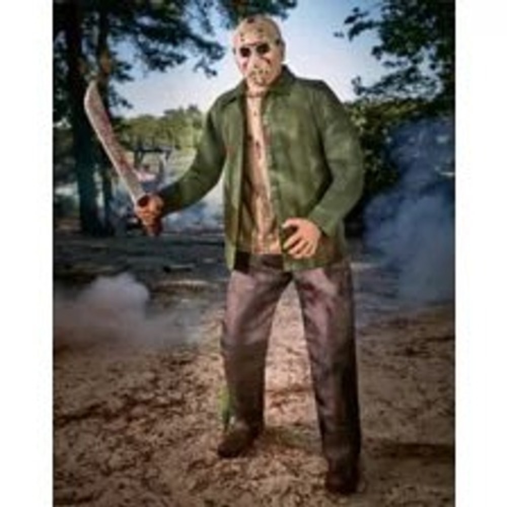 Friday the 13th Jason Voorhees Life Size Animated Prop Horror Decor